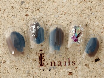 アイネイルズ 町田店(I nails)/塗りかけアースカラー 6480円