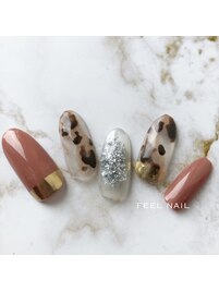 メタリック/ピスタチオ/ボルドー