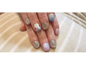 ネイル ハピネス(Happiness)/持込画像8000円