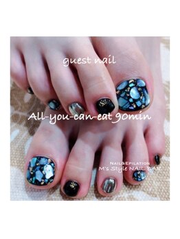 エムズスタイル ネイルバー(M's Style NAIL BAR)/guest nail