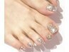 foot/nail《マシーン不使用&徹底ケア》フット＊ワンカラー