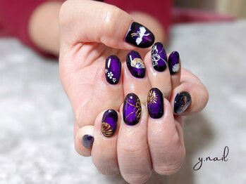 ワイネイル(Y.nail)/豪華なお正月デザイン
