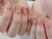 アイネイルズ 渋谷店(I nails)/【Tomoka.a】オーロララメ