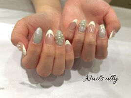 クリアベース×海×フラワー×夏