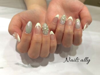 クリアベース×海×フラワー×夏