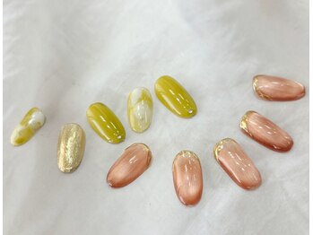 サンク エスパルスドリームプラザ店(CINQ)の写真/[日常に溶け込む極上のシンプルネイル]洗練された豊富なデザイン+丁寧ケア+美フォルムで指先美人に♪