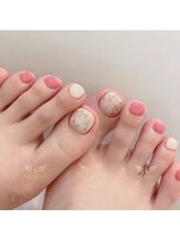 ヘブン ネイル 鶯谷(HEAVEN Nail)/Flower Art Design Foot Nails