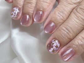 コスモス　秋桜　マグネット