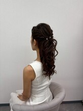 ミカヅキ 赤坂/ハーフアップアレンジセット！