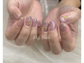 押し花ネイル