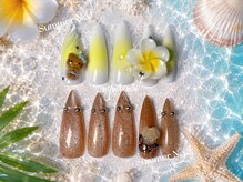 ニナネイル 中野駅前店(nyna nail)/太陽の花|ハイビスカス★