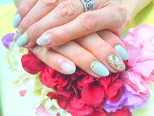 ダブルネイル(Double Nail)/【豊田】大人シェルネイル
