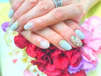 ダブルネイル(Double Nail)/【豊田】大人シェルネイル