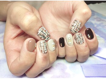 ベイビーズ ブレス(Baby's breath)/持ち込みデザインネイル