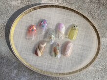 ハローネイル(Hello! Nail)/ニュアンスコースアート見本