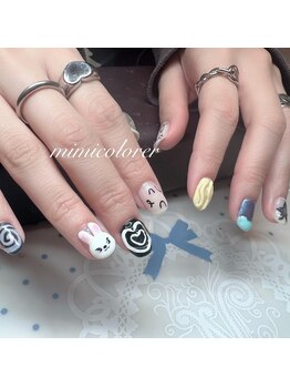 ミミクロレ(MiMi colorer)/推し活ネイル