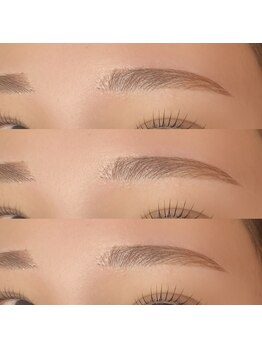 ケーオーエス ピンク(K O S Pink)/平行眉毛スタイリング