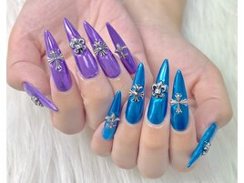 ロングミラーネイル☆