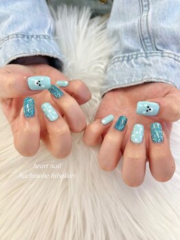 はあとねいる 八戸日計店/☆10月限定クマさんネイル☆