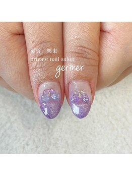 ジェルメ(germer)/親指もバタフライ♪