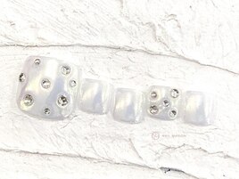 オーロラホワイトストーン¥5980