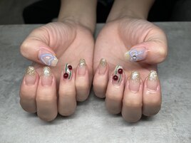 チェリー×ハート×リボン