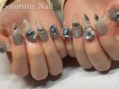 氷ネイル×クリア
