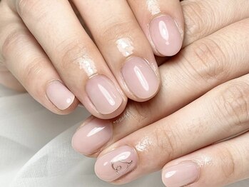 アンド(And.)の写真/シンプルの中にさりげないオシャレさを◎上品で飽きのこないデザインで指先から華やかに☆