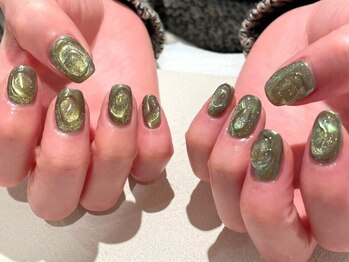 チャーム(charmu.)/ぷっくりマグアートネイル