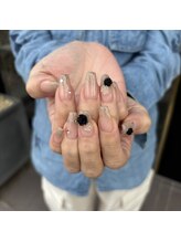 トータルサロン 白べぇーっ プラス/キラキラネイル