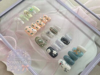 スノーフレーク(Snowflake)/定額デザイン☆