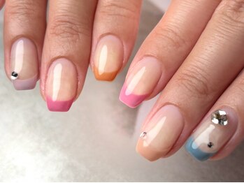 ディーバ 心斎橋grace店(Diva)の写真/爪を傷めない次世代ジェル使用◎保ちツヤうるうるNAILで目に映るたびに心躍る指先へ♪