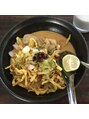 ラダシア 前橋けやき店&nbsp;タイ料理のチェンマイ風カレーラーメン「カオソーイ」が大好き！