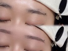 ミニョン 新宿(mignon.)の雰囲気(アイブロウで一気に抜け感眉に♪)