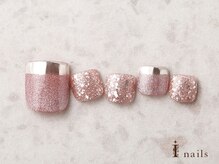 アイネイルズ 横浜EAST店(I-nails)/ミラーマグネットフットネイル