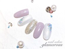 ネイルグラマラス 西新井店/《パラジェル》シェルネイル　