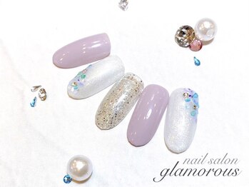 ネイルグラマラス 西新井店/《パラジェル》シェルネイル　