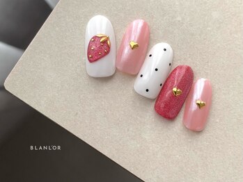 ネイルサロン ブランロール 三軒茶屋店(Blanl'or)/いちごネイル