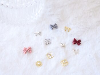 アイリスネイル(Airis nail)/大人可愛い有料パーツ＊