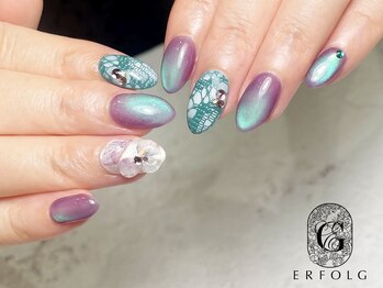 エアフォルク 銀座(ERFOLG)/サファイアブルー×紫陽花