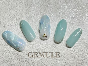ネイルアンドアイラッシュ ジェムール 川越店(Nail&Eyelash GEMULE)/7月新作デザイン