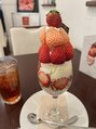 グイット 渋谷宮益坂口店(Goo-it！)&nbsp;郡山、3月のイチゴのパフェです♪