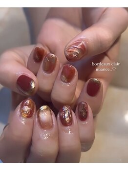 ミニュー(Minieux)/シンプルオーロラアート