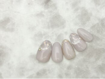 スターネイル プラス 本町店(Star Nail plus)の写真/【ちょっぴりartコース¥5900】オフィスネイル、シンプルネイルが得意♪指先から綺麗に…★