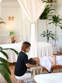 首・肩のつらさを改善したい