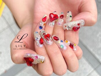 リリー 大阪駅前第一ビル店(Lily)の写真/【一番人気!!】やり放題コースで華やかな指先をご提供します♪駅ビルでアクセス◎トレンド～シンプルまで☆