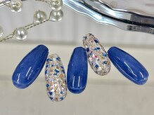 ネイルサロン ジェイ(Nail Salon J)/キラキラファホログラムネイル