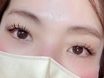 髪化粧アイラッシュ(髪化粧eyelash)/フラットラッシュエクステ120本