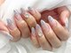ポピネイル アカバネテン(popi nail)の写真/【赤羽/個室】オフィスでも浮かない上品な大人可愛いデザイン♪ちゅるんとした艶感で指先を美しく魅せる
