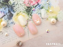 ファストネイル 立川店(FAST NAIL)/ペールピンクのパール